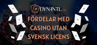 Casino utan svensk licens Det du behöver veta Casino utan svensk licens Det du behöver veta
